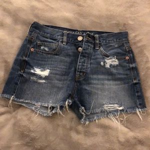 American Eagle Women’s Jean Ripped Shorts